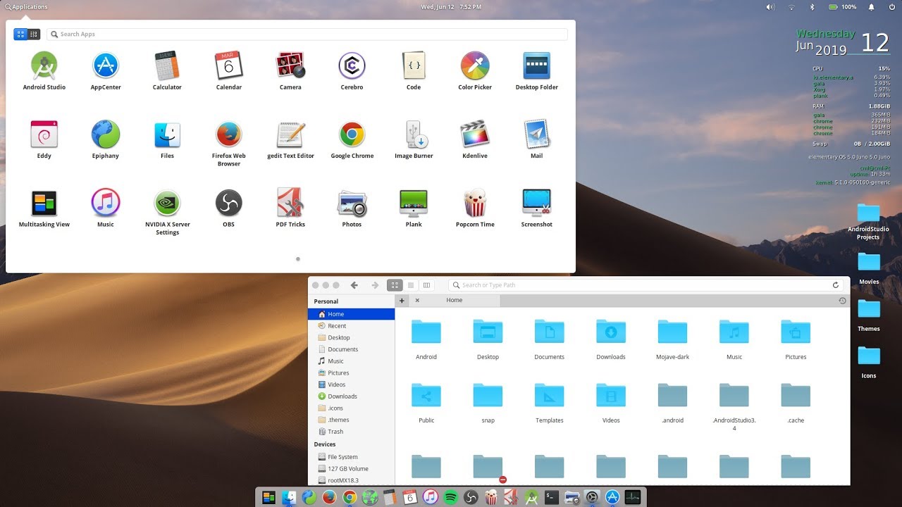 install mac os theme for elementary